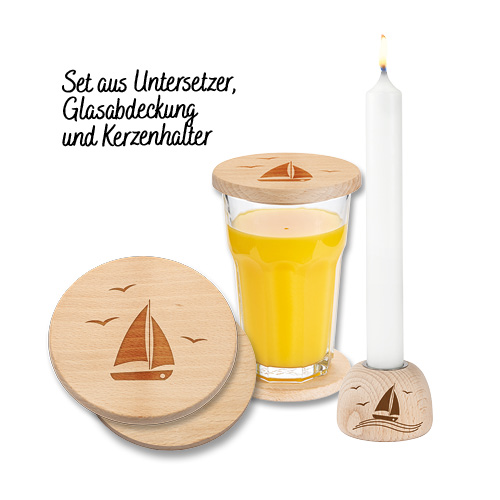 Paket 'Segelboot' 3 Teile