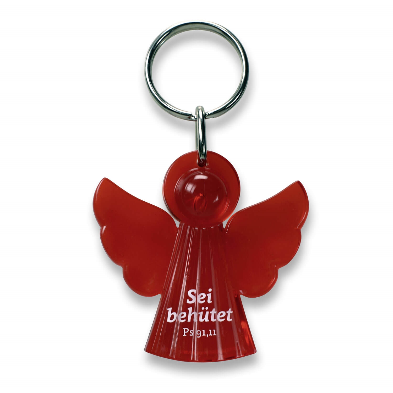 Schlüsselanhänger - Schlüsselanhänger 'Engel' rot