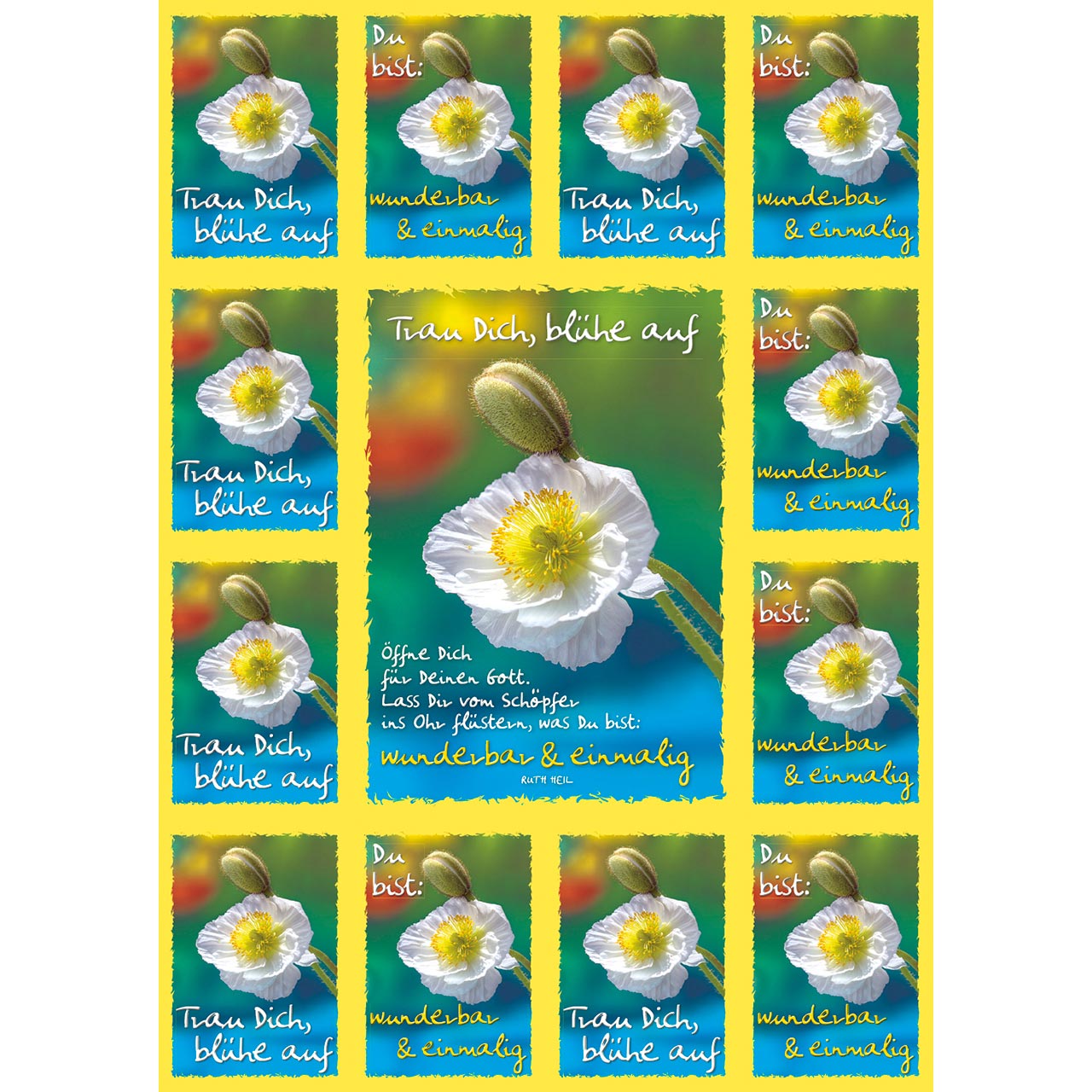 Postkarten-Buch - Für Königskinder - goldene Krone