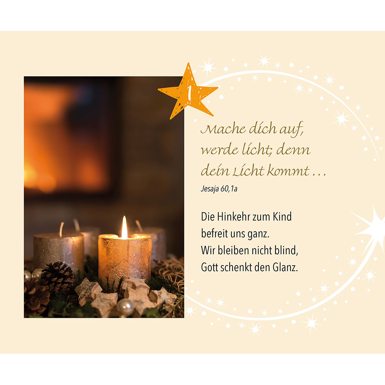 Aufstellbuch - Dem Erlöser begegnen - Schnee Kirche Kapelle Berge