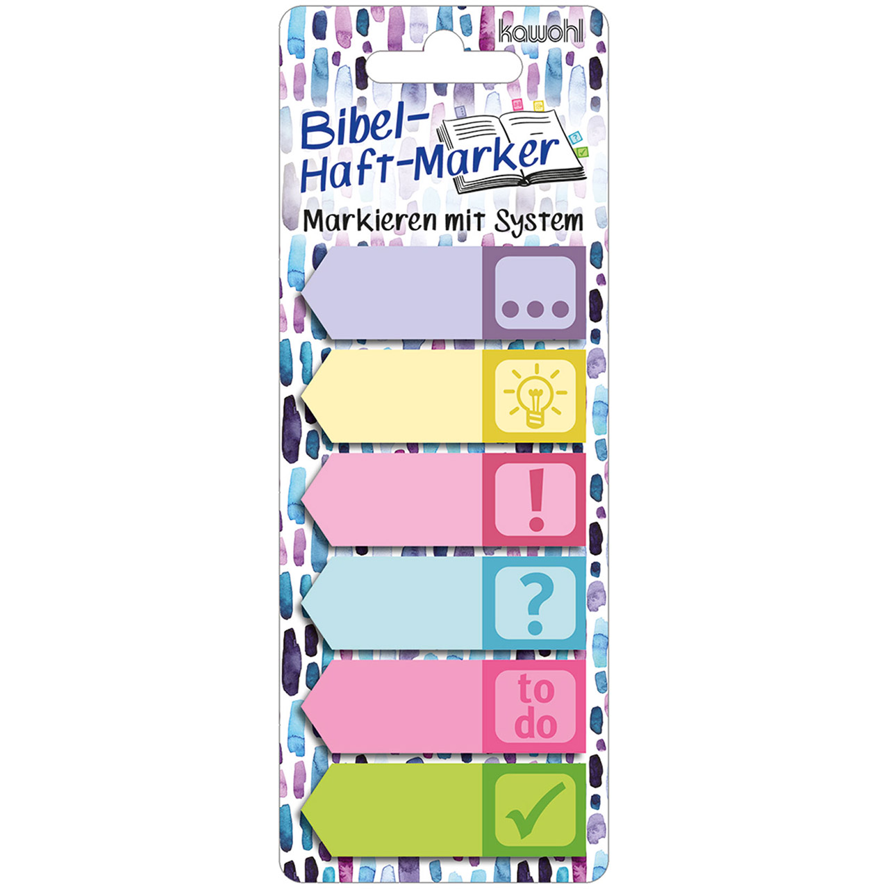 Bibel-Haft-Marker Aquarell