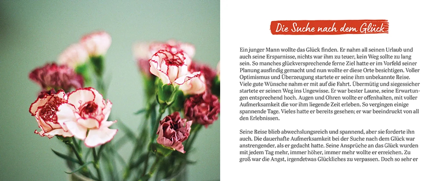 Geschenkbuch - Glücksspuren Tag für Tag entdecken