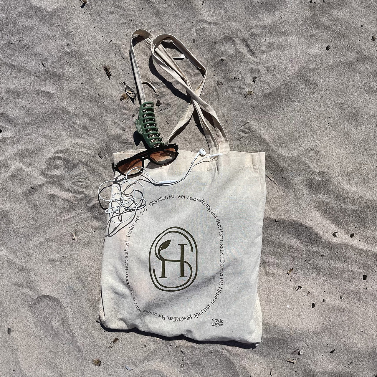 Tasche - Baumwolltasche Seeds of Hope