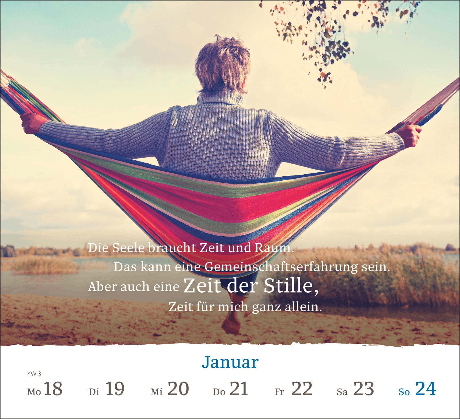 Aufstellkalender - Schöne Aussichten 2027