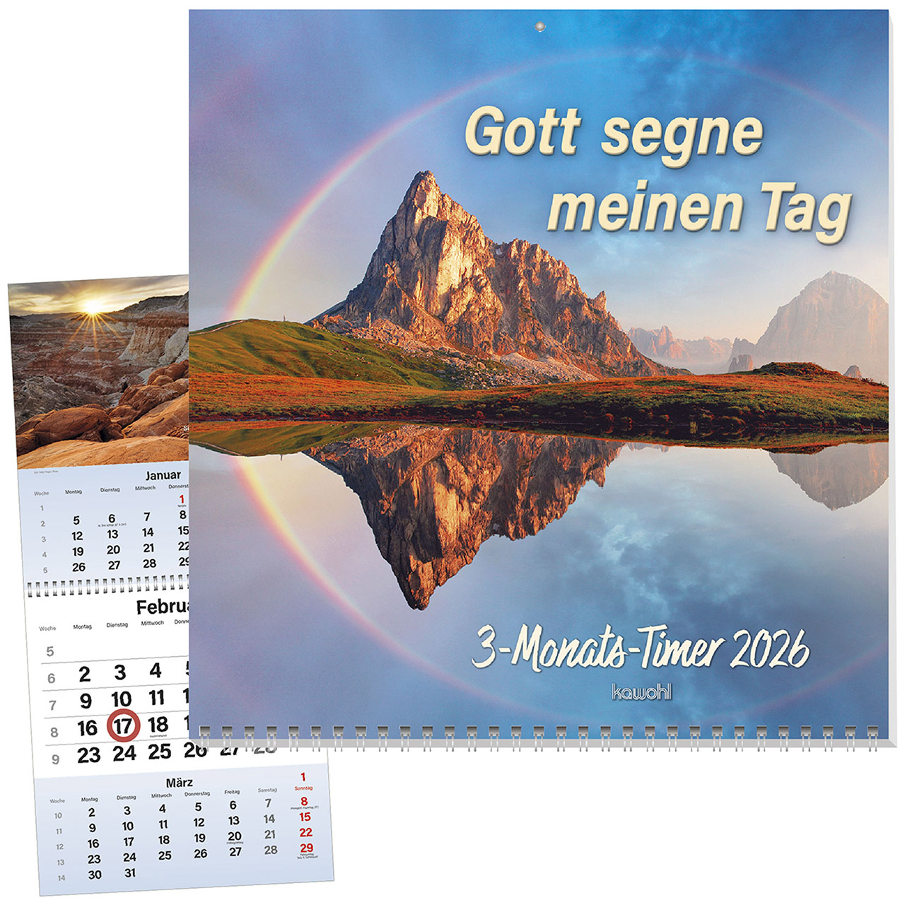 Gott segne meinen Tag 2026 Terminkalender - Gott segne meinen Tag 2026