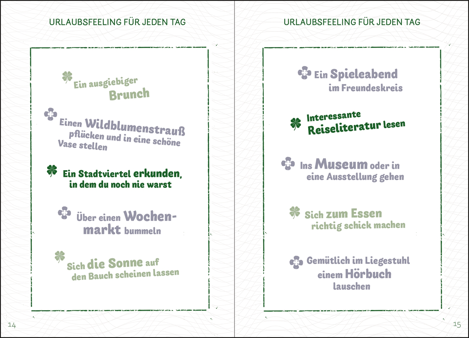 Geschenkbuch - Reisepass ins Glück