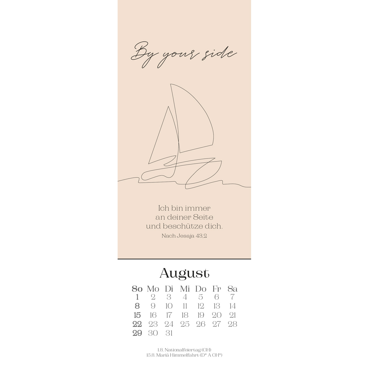 Lesezeichenkalender - Wonderfully designed 2027