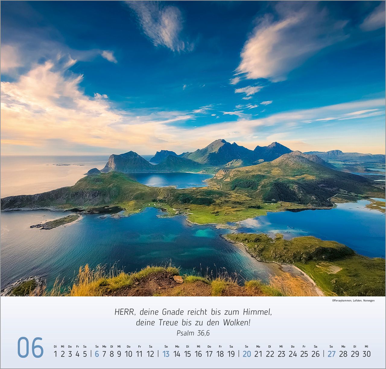 Wandkalender - Berg-Impressionen 2027 Wandkalender