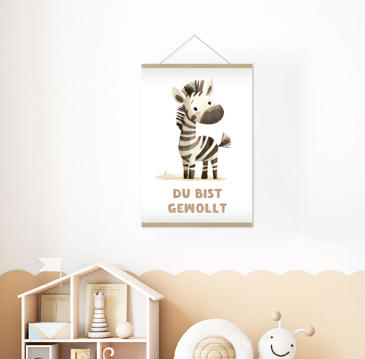 Poster - Poster A4 "Du bist gewollt"