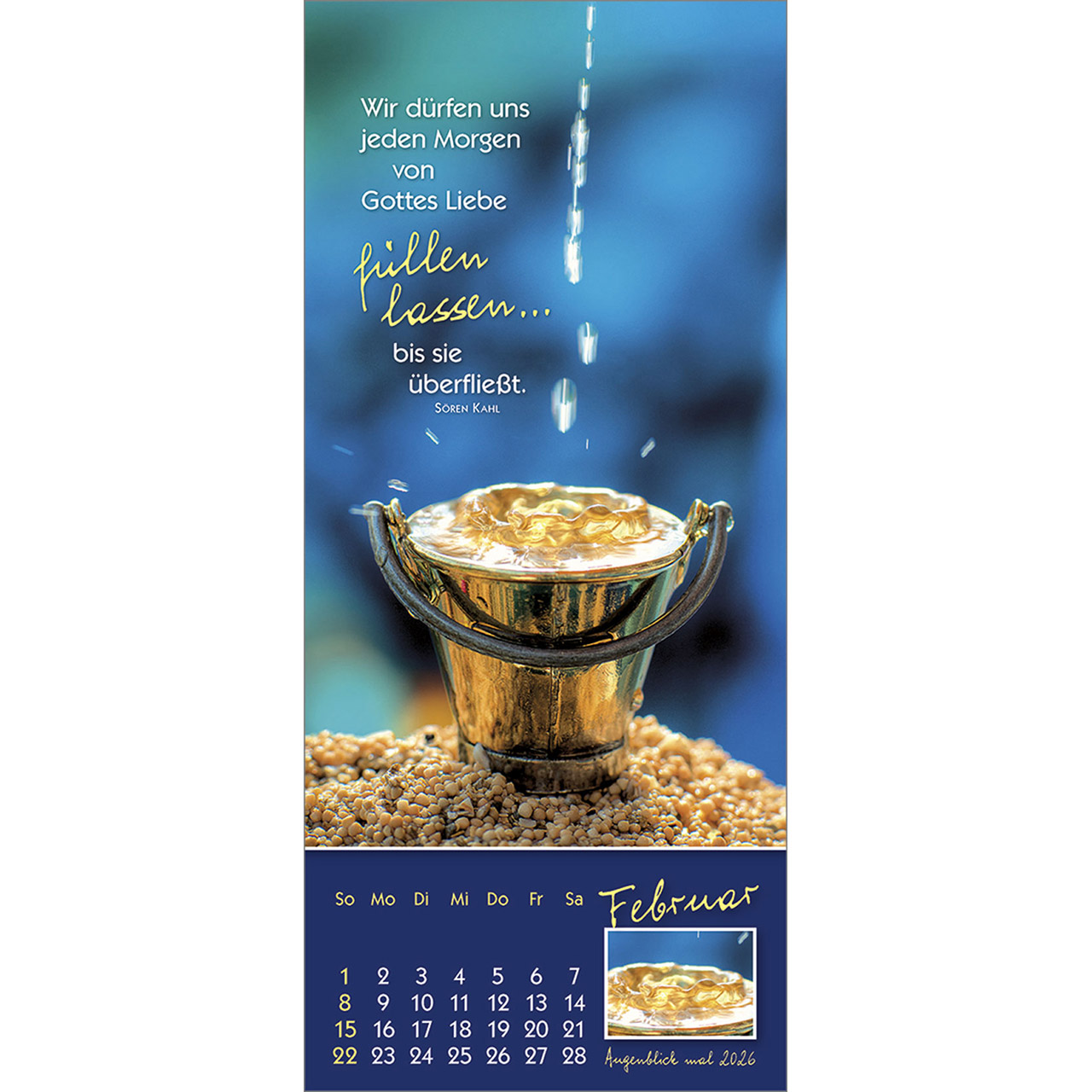 Tischkalender - Augenblick mal 2026