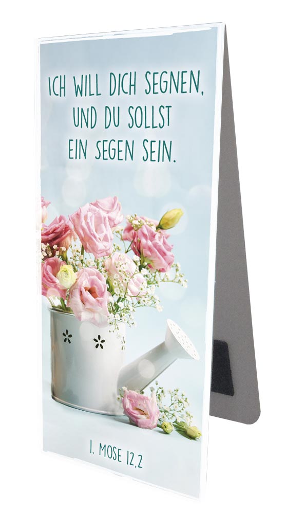 Lesezeichen - Magnetlesezeichen 'Ich will dich segnen und du sollst ein Segen sein.'
