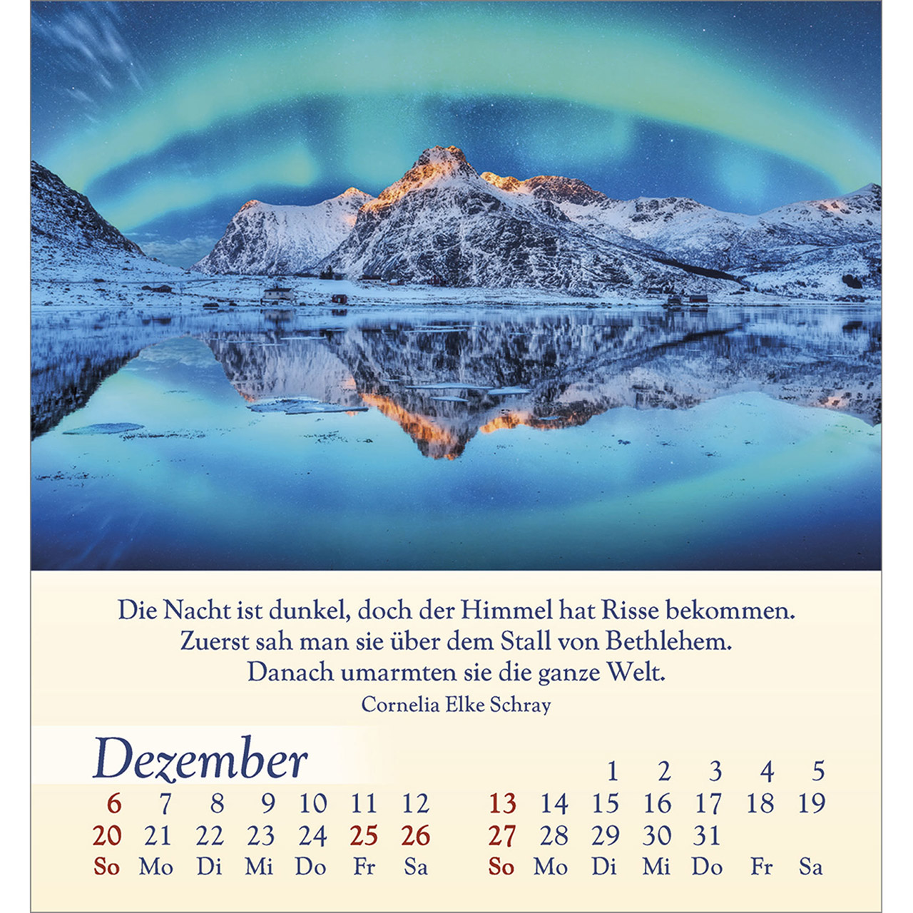 Tischkalender - Licht für deine Seele 2026