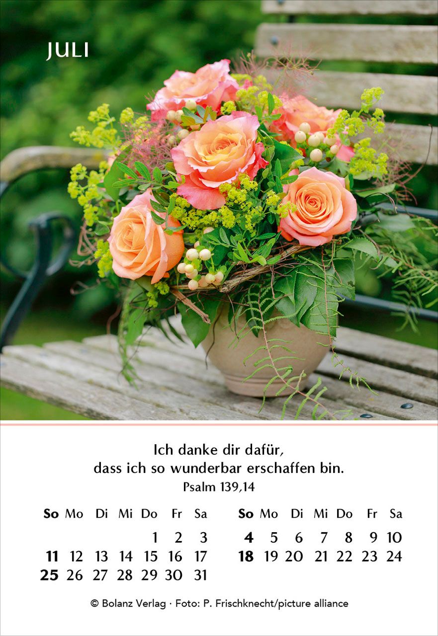Aufstellkalender - Ein Jahr der Freude 2027