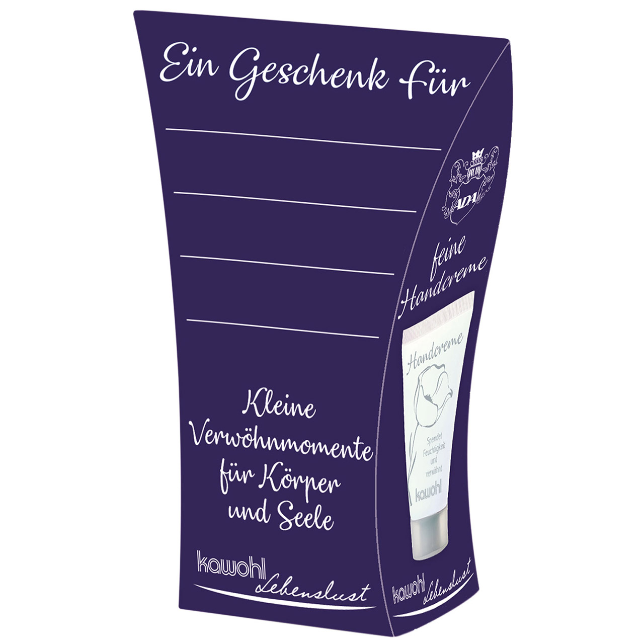 Handcreme - Besinnliche Festtage - Kerzen Tannenzweige Stern
