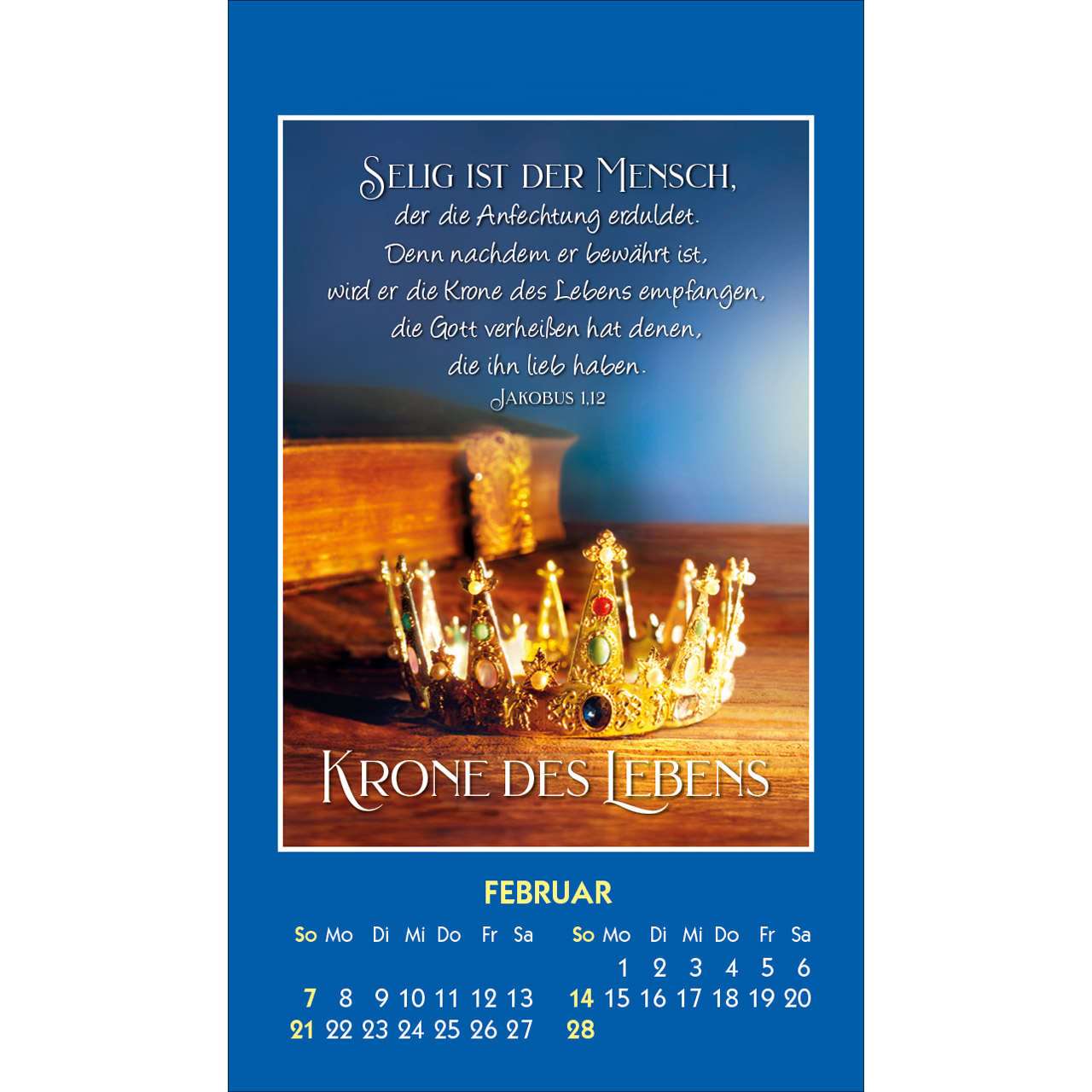 Aufkleberkalender - Ein gutes Wort für Dich 2027