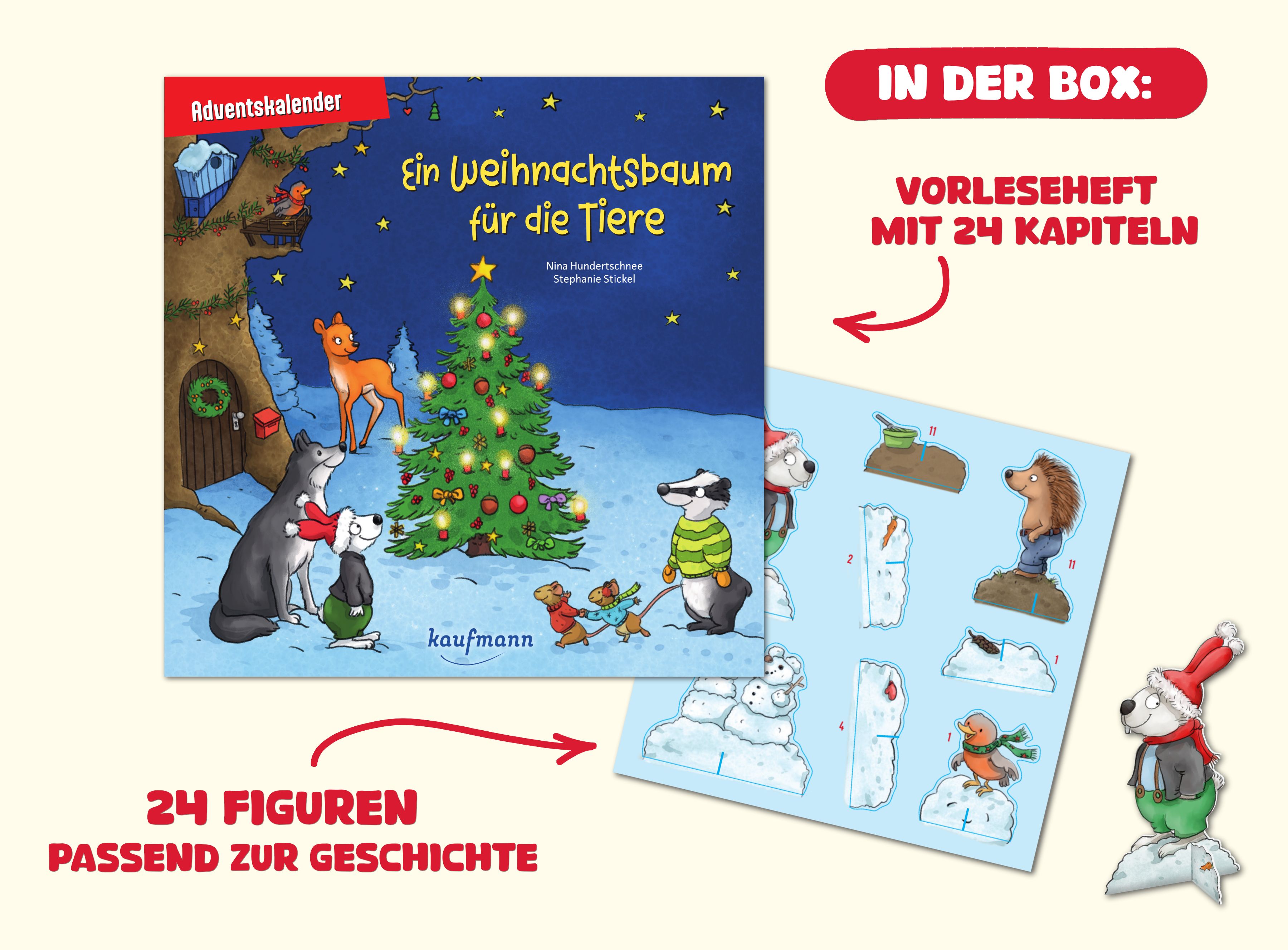 Adventskalender - Ein Weihnachtsbaum für die Tiere