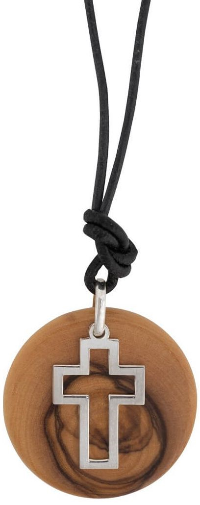 Halskette - Halskette mit Anhänger 'Kreuz'