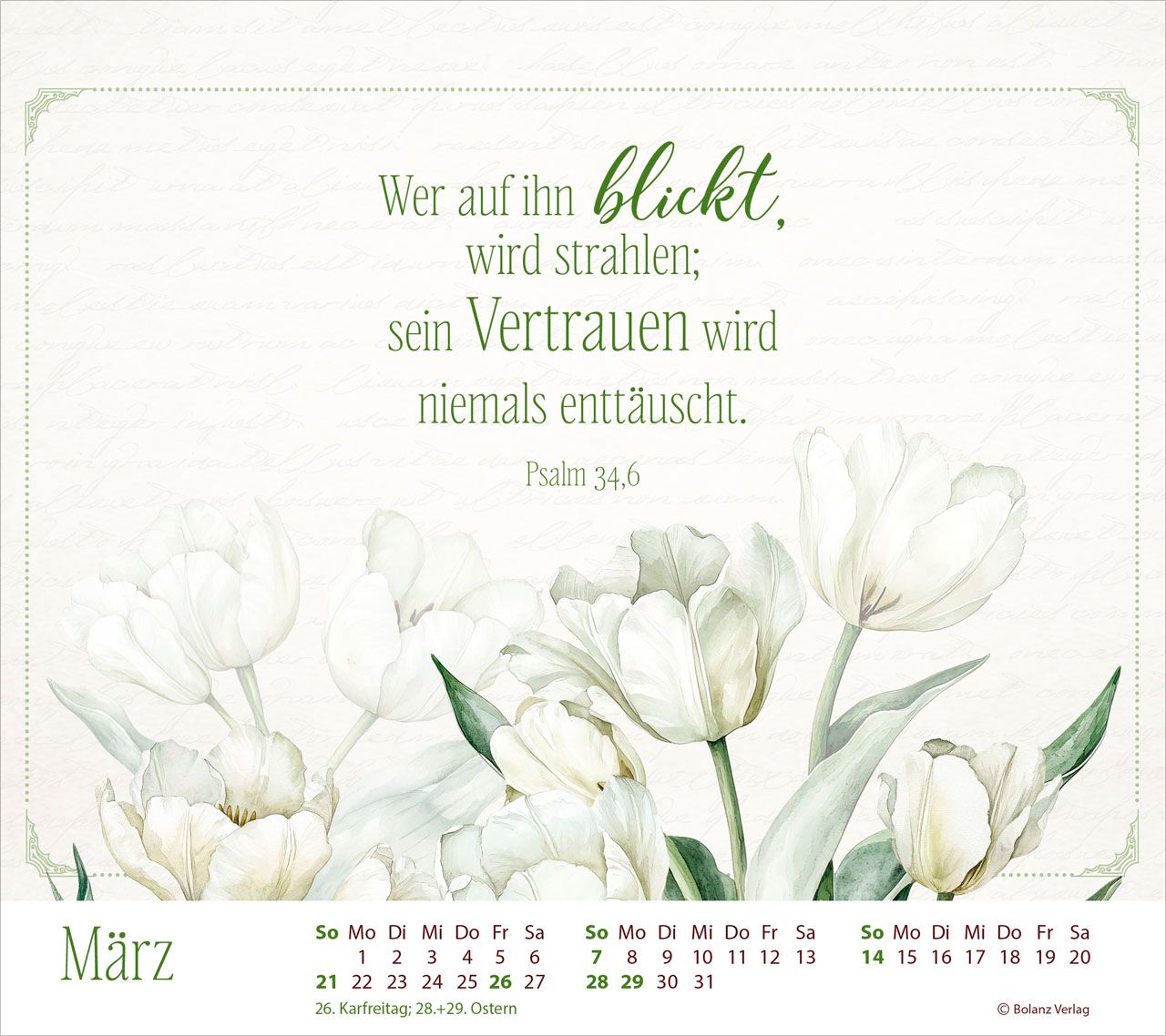 Tischkalender - Wortpoesie 2027 Tischkalender