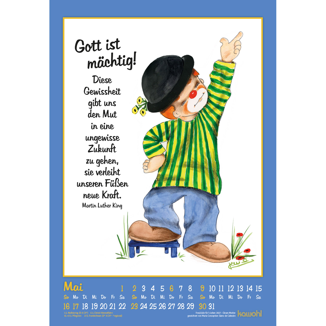 Wandkalender - Freu(n)de für's Leben 2027