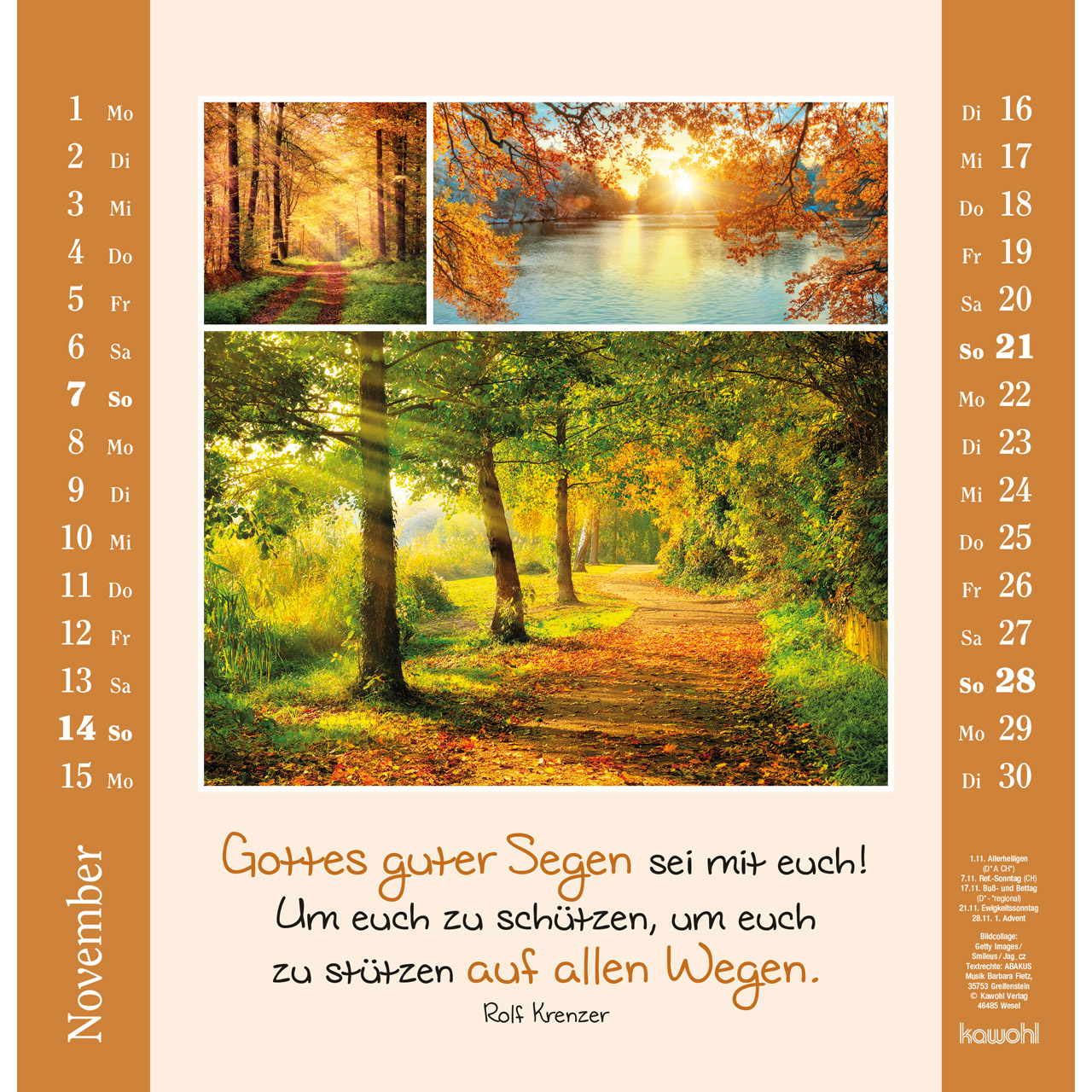 Wandkalender - Kleine Freuden entdecken 2027