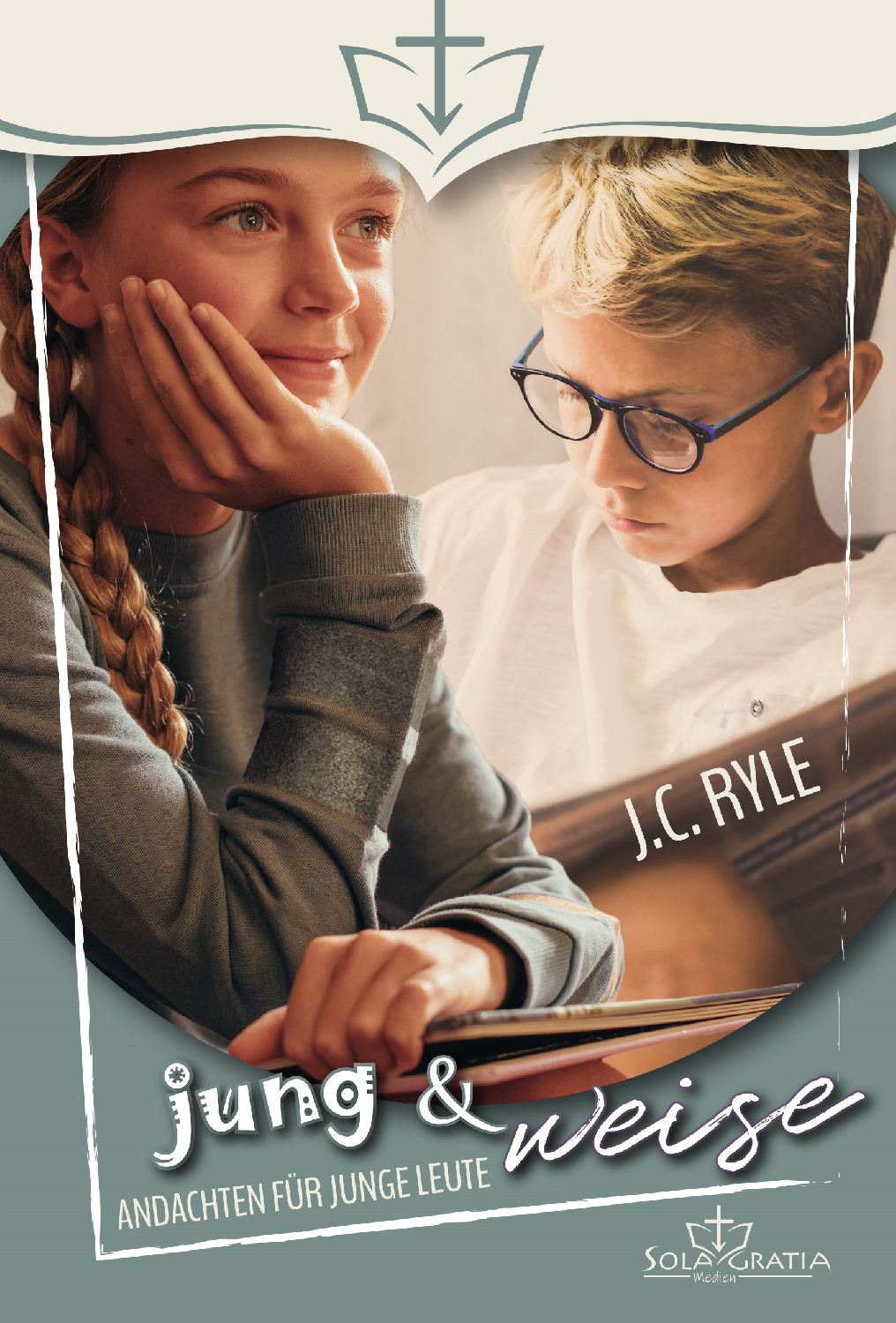 Buch - Jung und weise - Mädchen Junge lesen