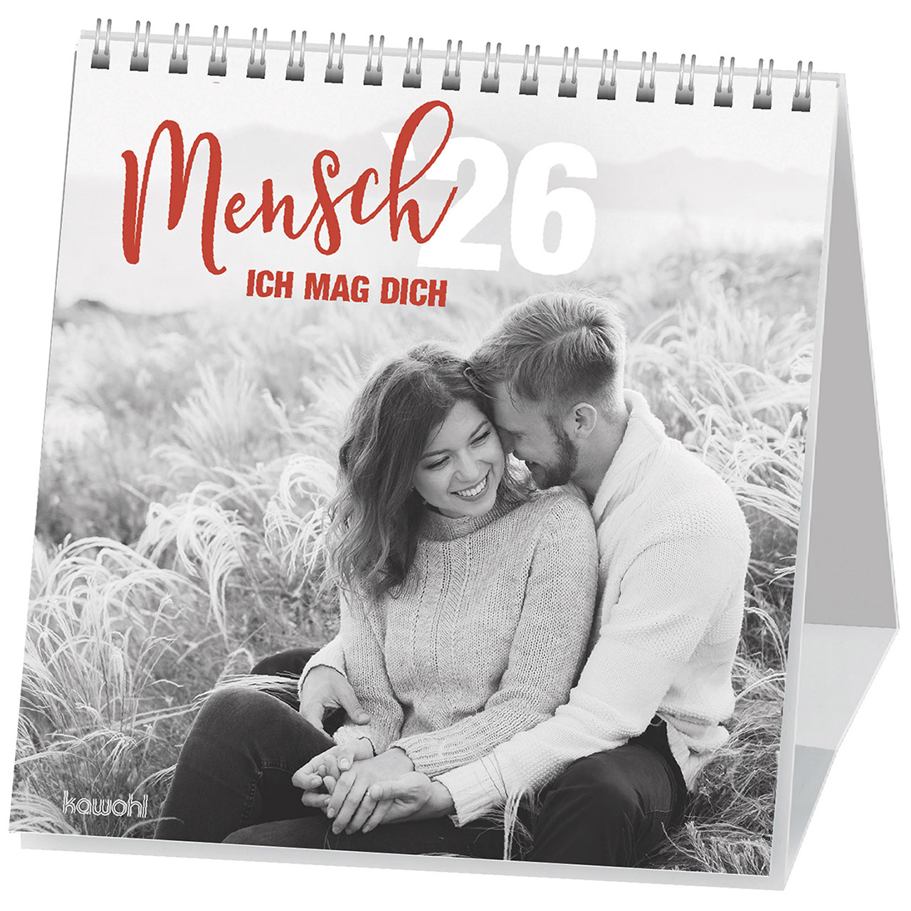 Mensch ich mag dich 2026 Postkartenkalender - Mensch ich mag dich 2026