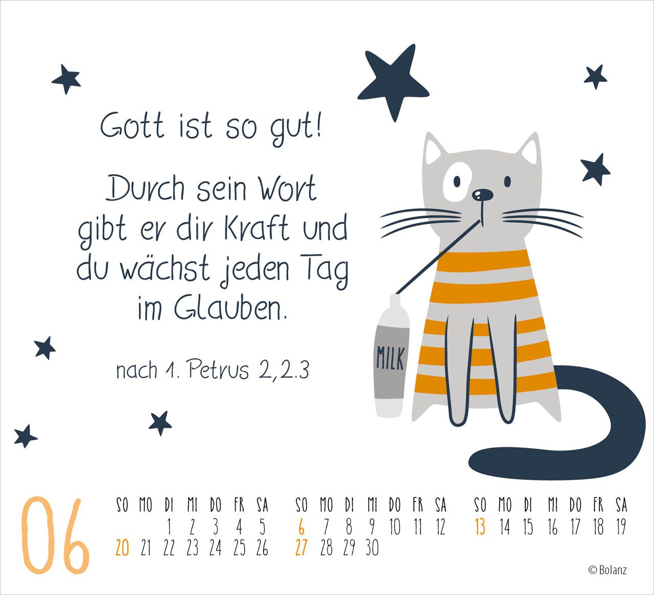 Aufstellkalender - Freunde fürs Leben 2027 Minikalender
