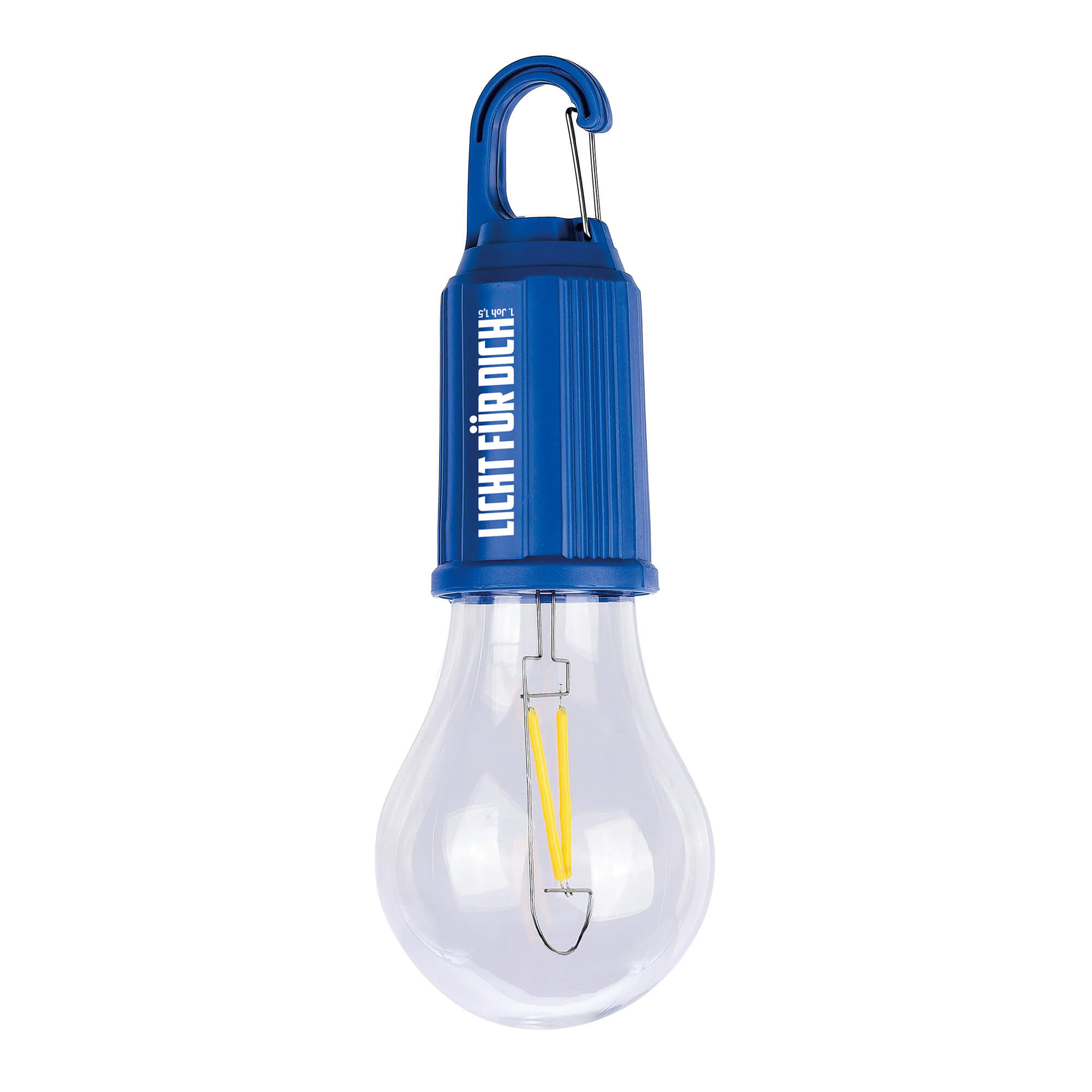Taschenlampe - LED Glühbirne mit Karabiner