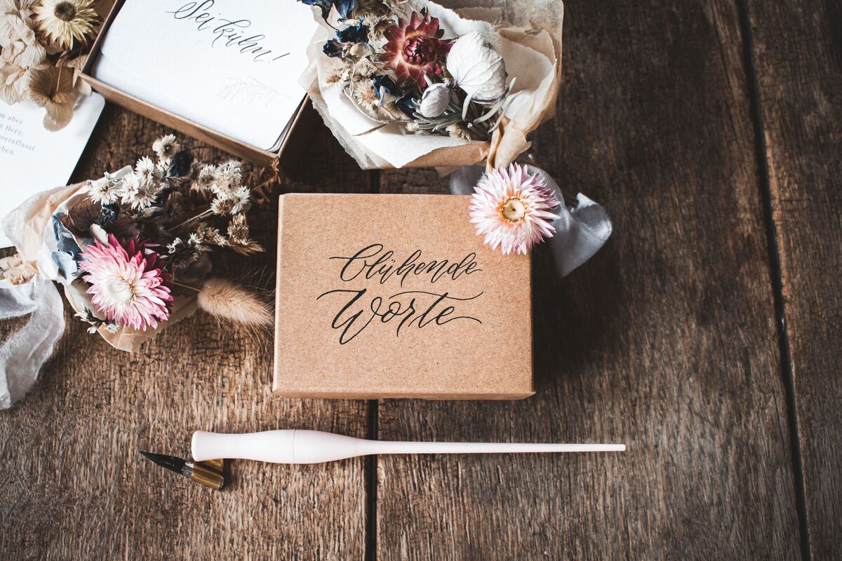 Karten-Box - Blühende Worte - 50 x Ermutigung für dich