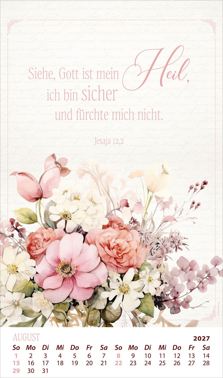 Posterkalender - Die Kraft der Worte 2027 Posterkalender