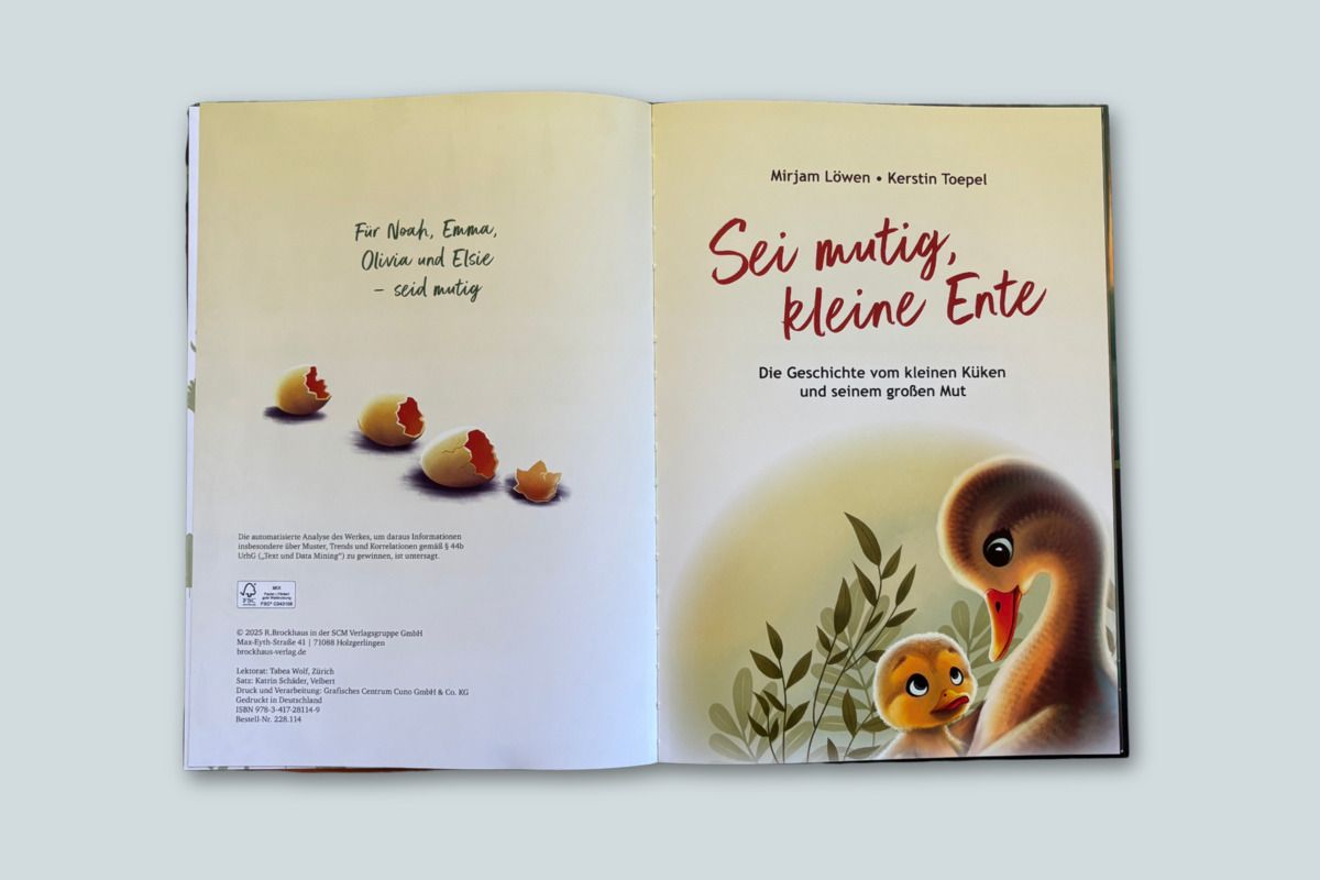 Buch - Sei mutig, kleine Ente
