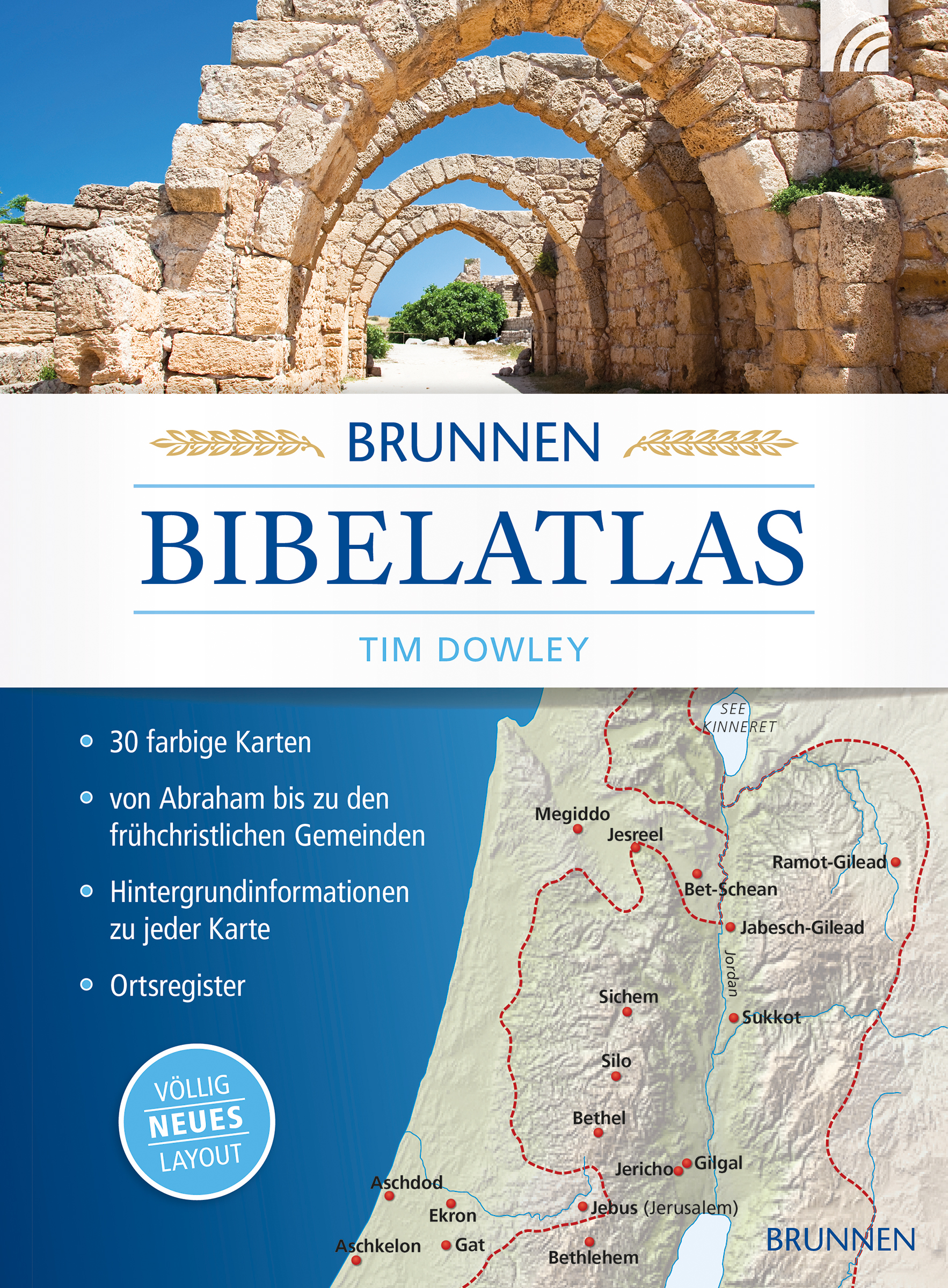 Brunnen Bibelatlas Buch - Brunnen Bibelatlas