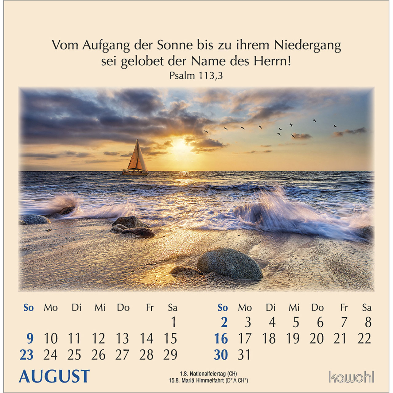 Postkartenkalender - Worte des Lebens 2026