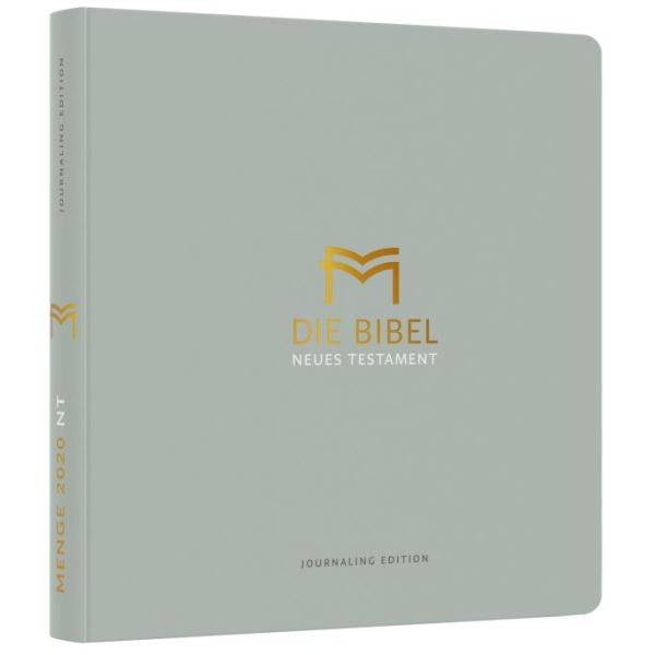 Menge-Bibel 2020 - NT Journaling Edition, salbei Sonstige Übersetzung/Bibel - Menge-Bibel 2020 - NT Journaling Edition, salbei - Buch Salbei Grau