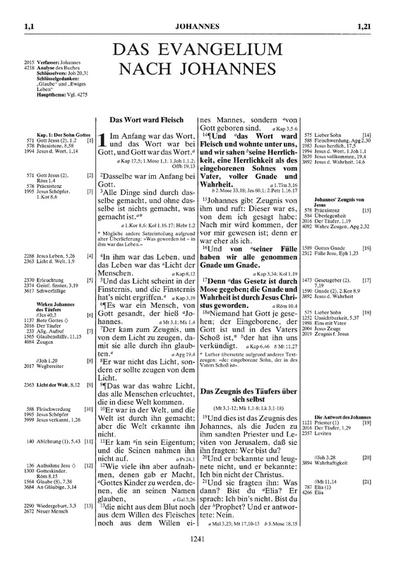 Lutherbibel - Thompson Studienbibel mit Wortkonkordanz