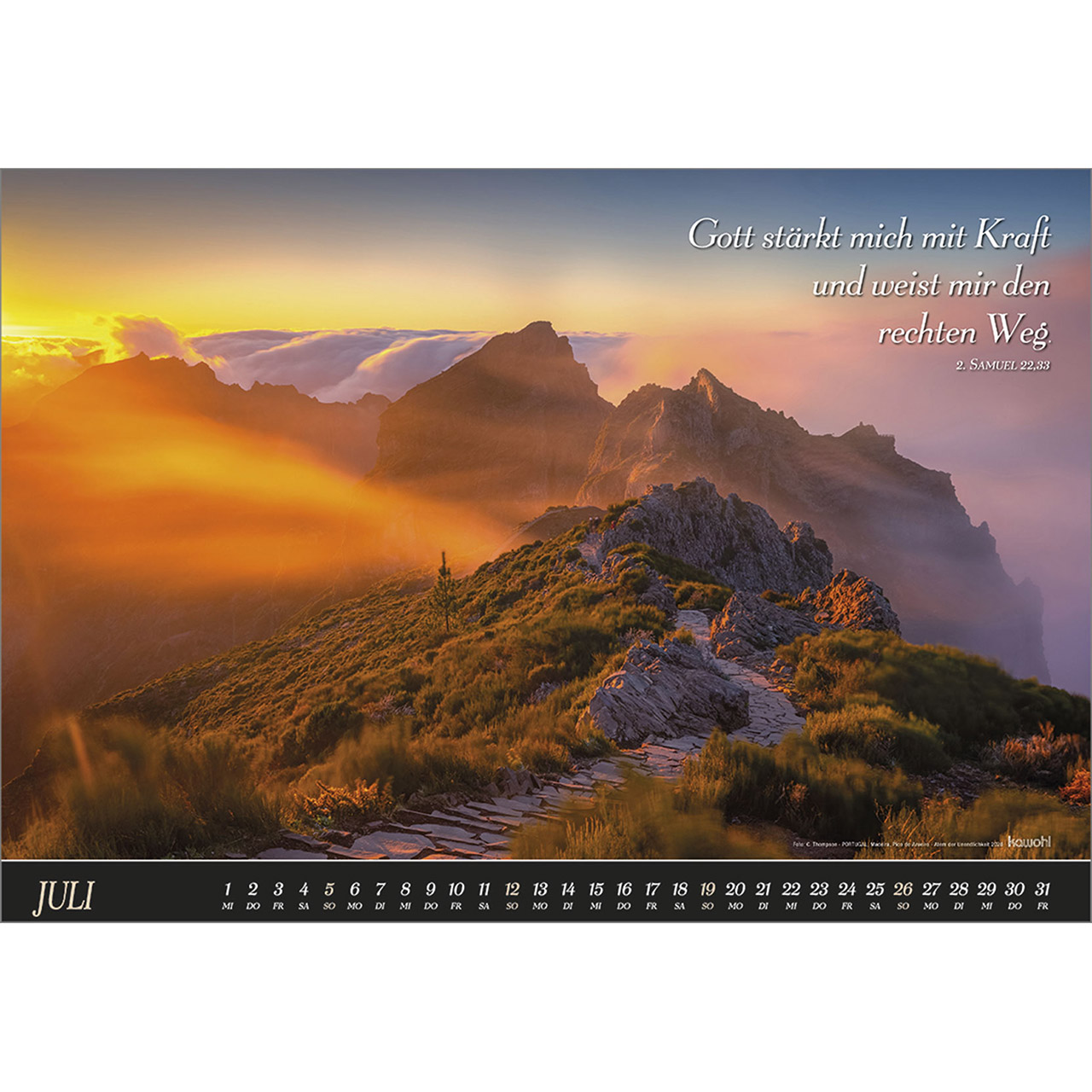 Wandkalender - Atem der Unendlichkeit 2026