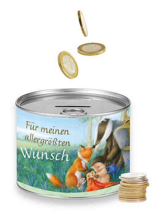 Spardose 'Für meinen allergrößten Wunsch'