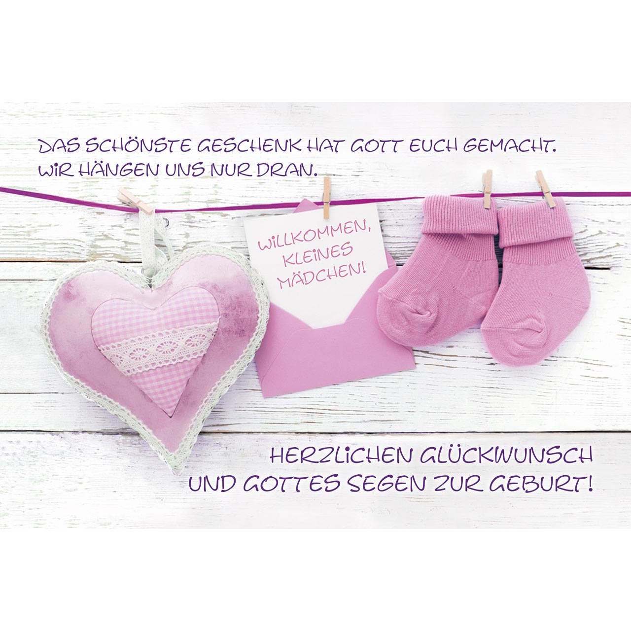 Willkommen kleines Mädchen