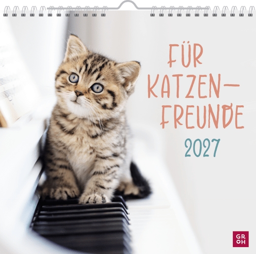Wandkalender - Für Katzenfreunde 2027
