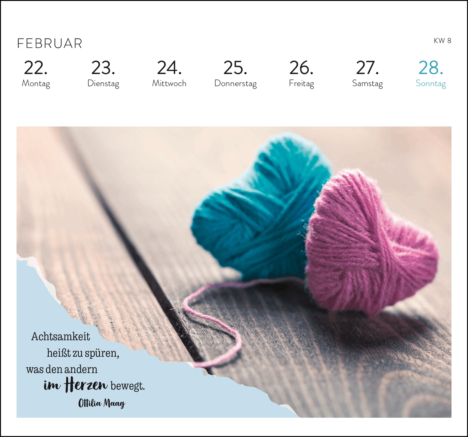 Postkartenkalender - Eine kleine Umarmung für jeden Tag 2027