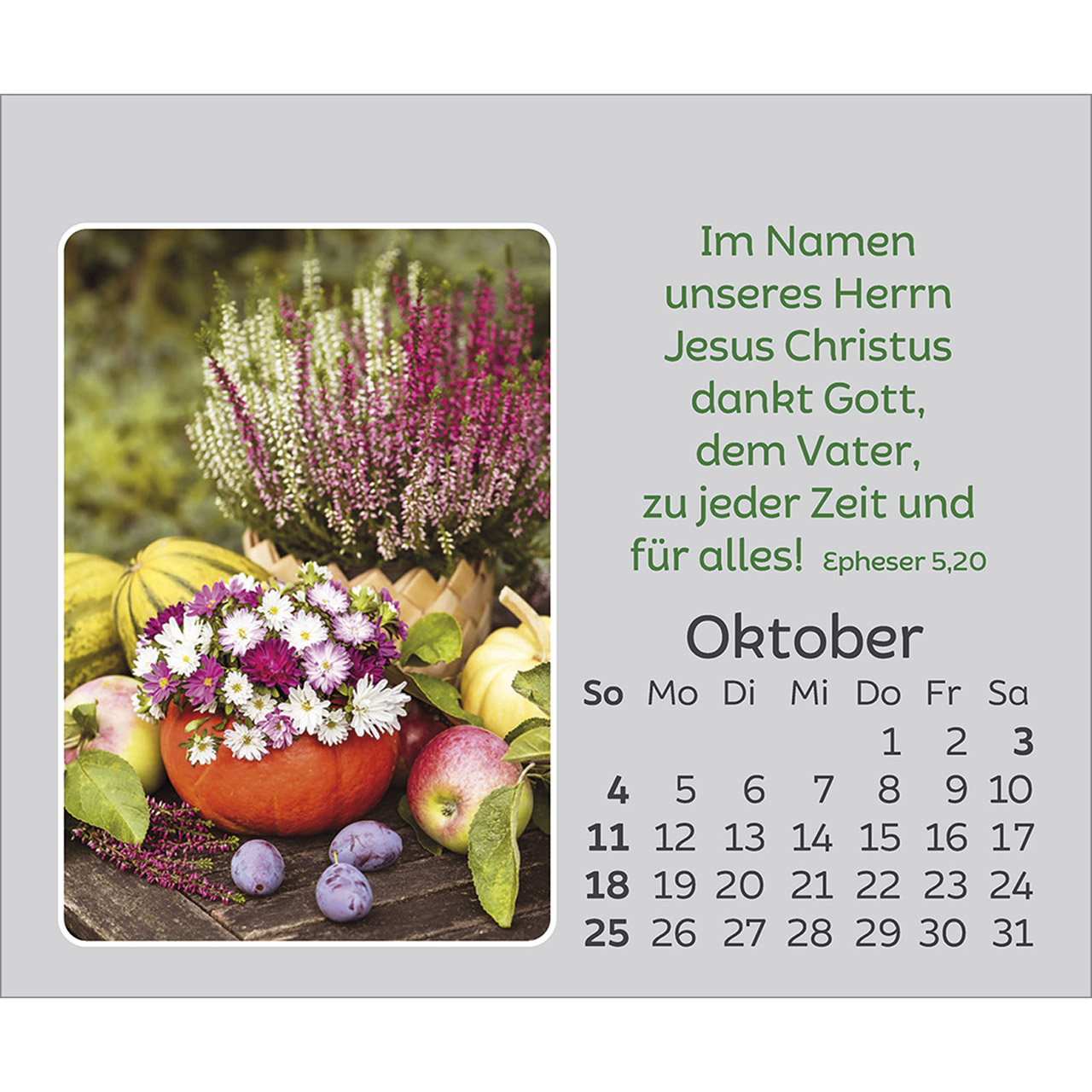 Tischkalender - Freude für jeden Tag 2026