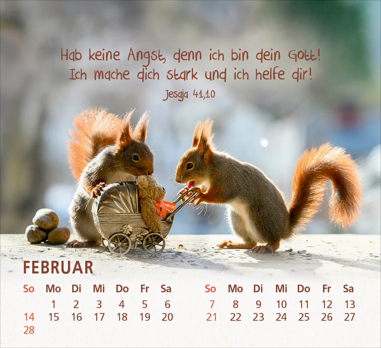 Tischkalender - Du bist meine Freude 2027