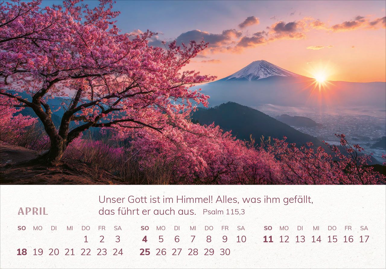 Panoramakalender - Mini-Panorama-Kalender 2027