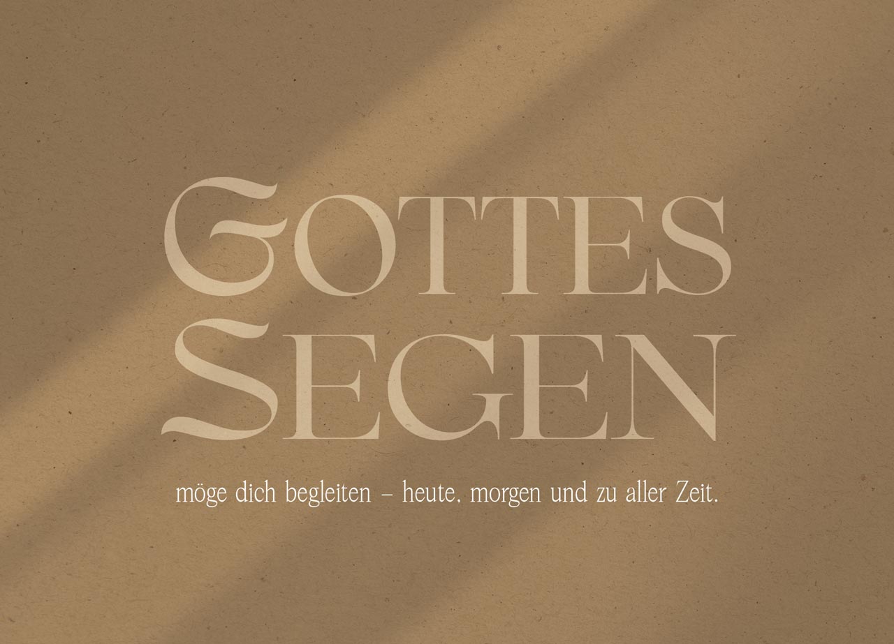 Postkarten - Postkarte 'Heute, Morgen und zu aller Zeit' 12 Ex.