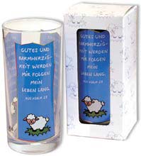 Tassen & Gläser - Trinkglas für Kinder 'Wolli'