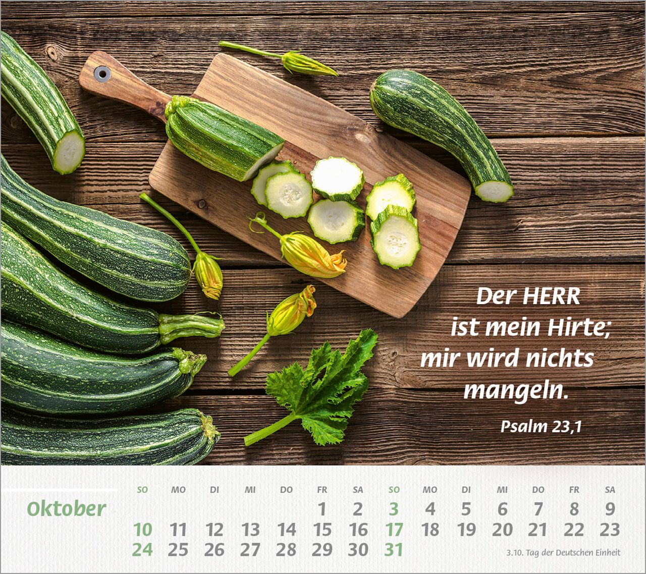 Tischkalender - Du bist meine Stärke 2027