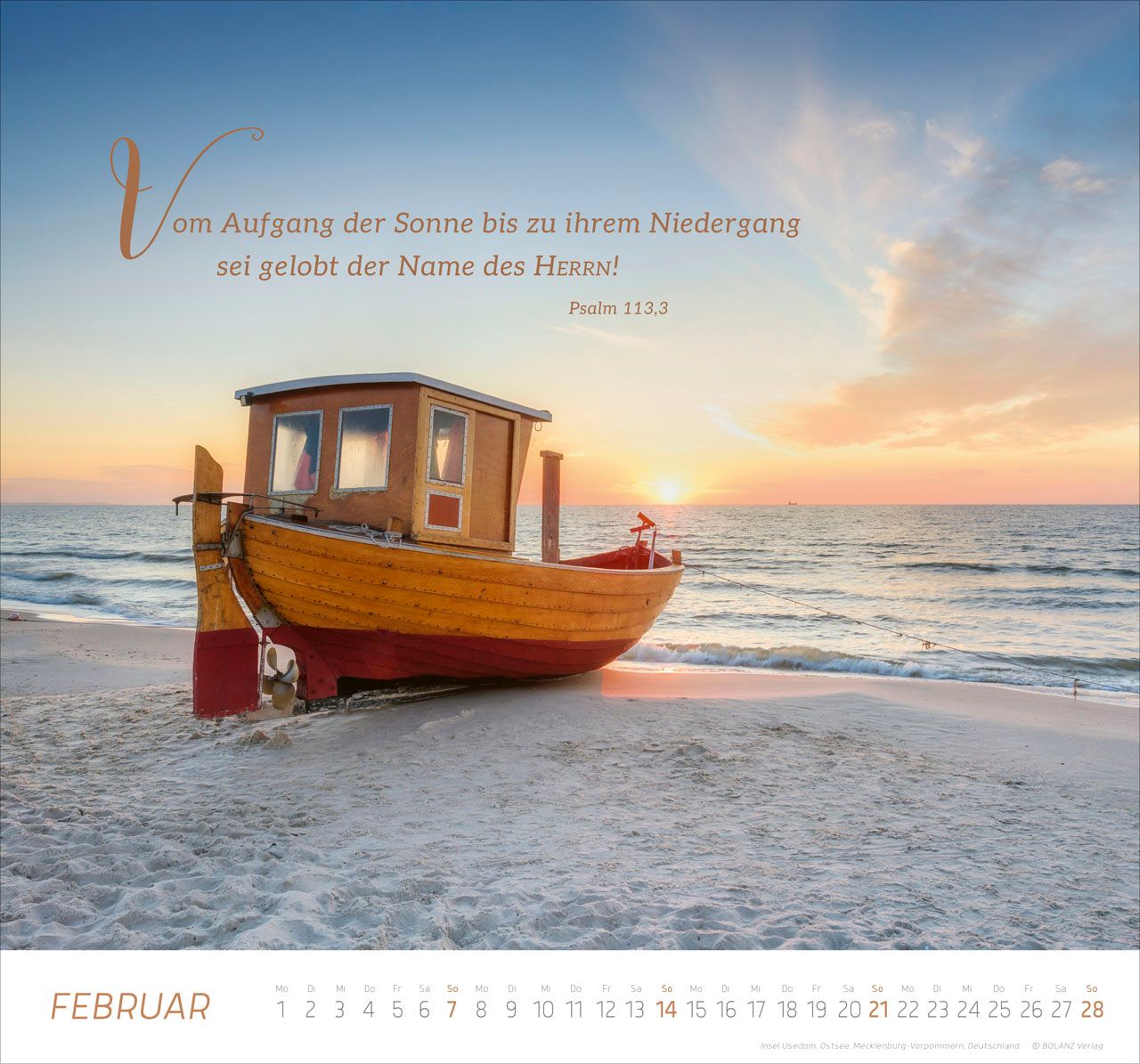 Wandkalender - Zeit für Meer 2027 Wandkalender