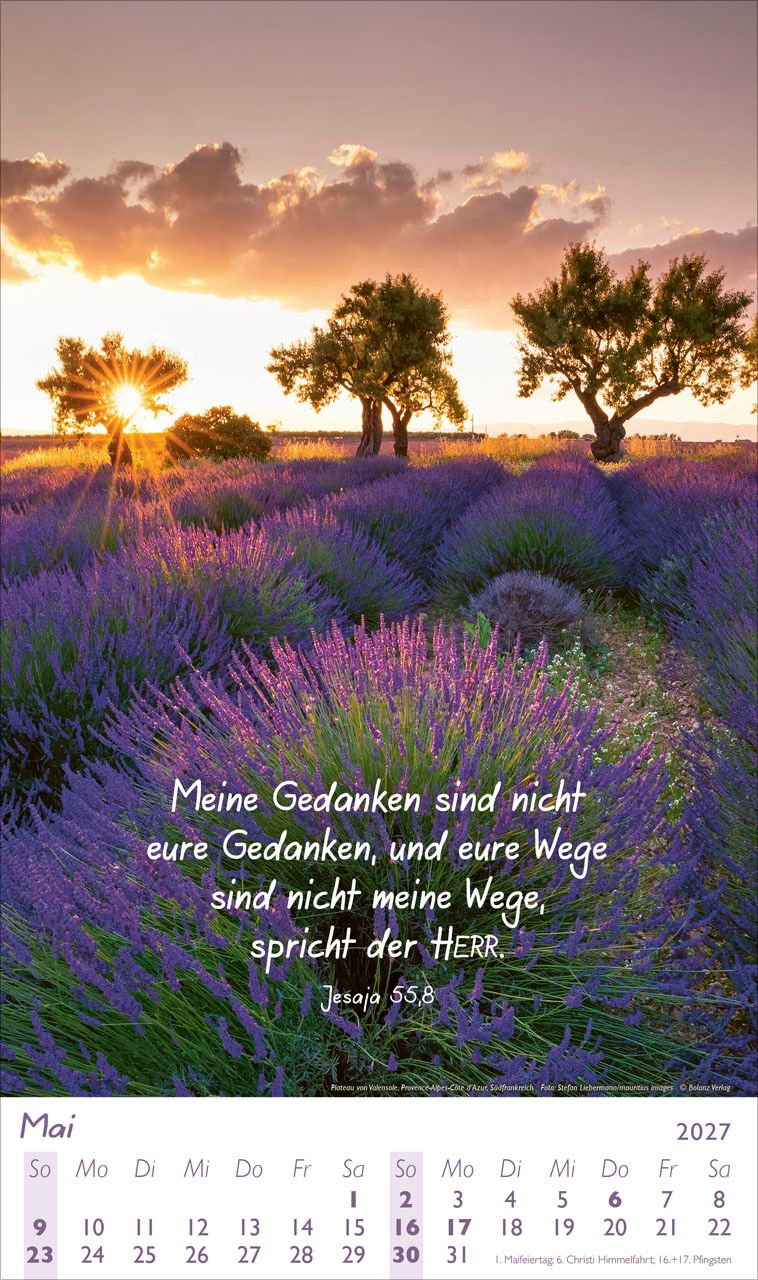 Posterkalender - Faszinierende Schöpfung 2027 Posterkalender