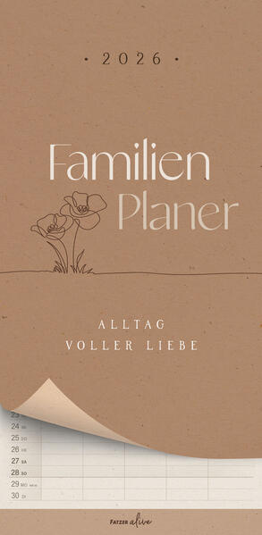 Liebenswerter Alltag 2026 - FamilienPlaner