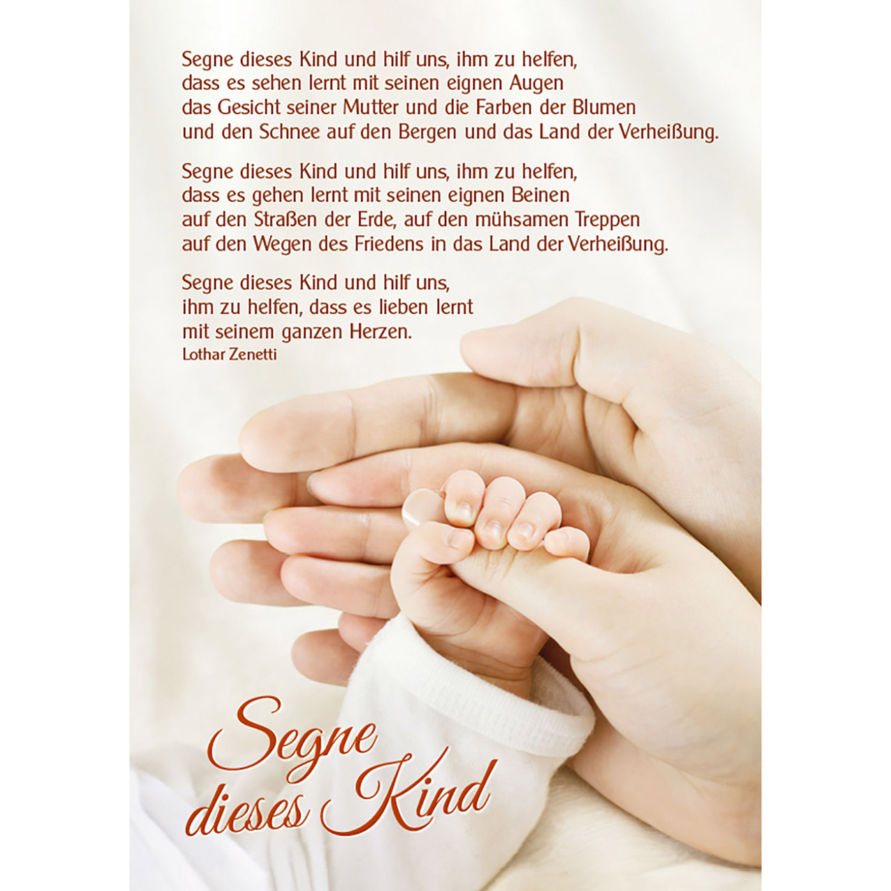 Segne dieses Kind